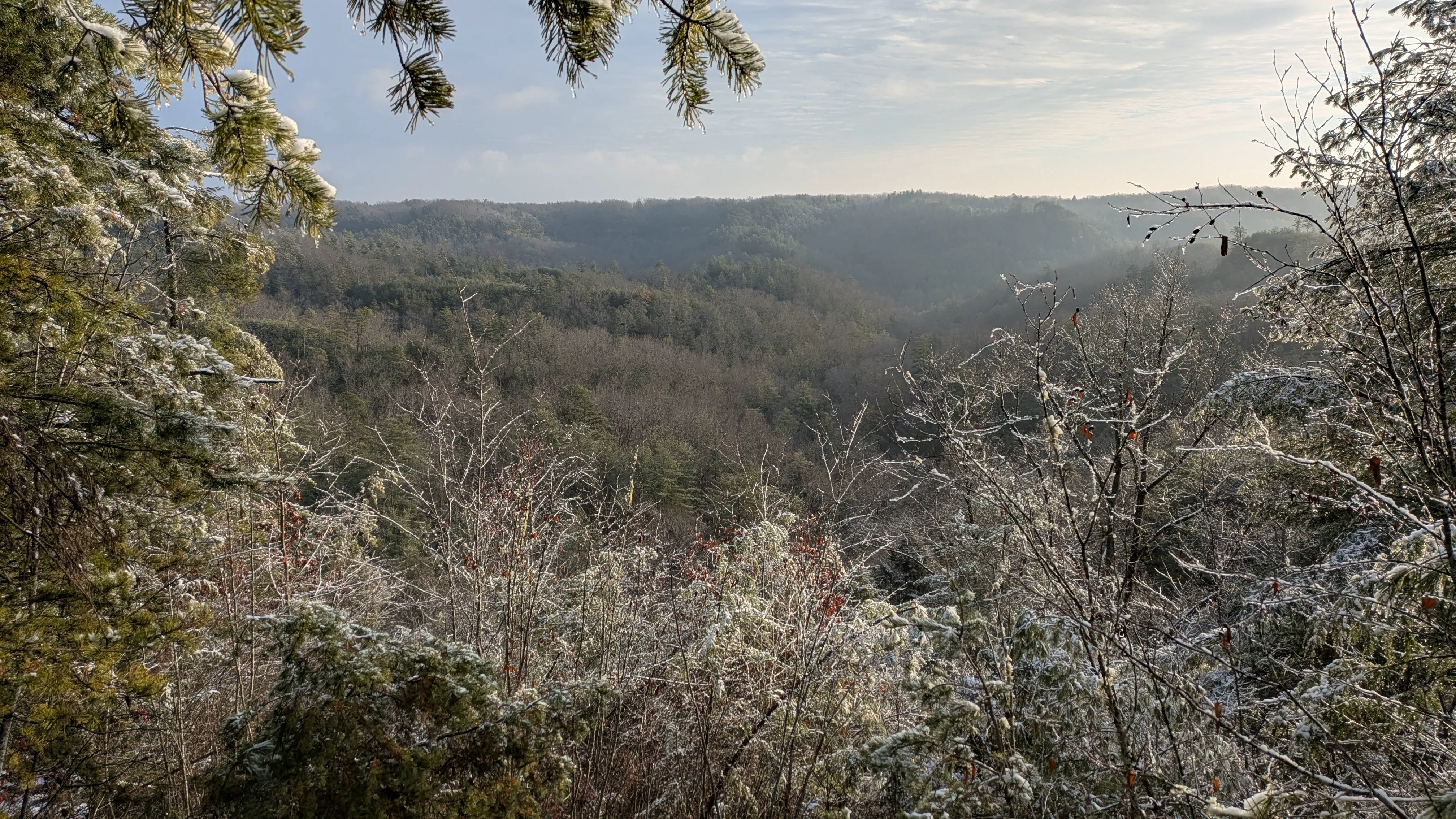 Winter Backpacking - Rush Ridge to Hansons Point